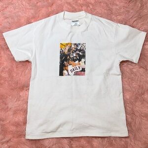 Dally White Graphic Tee
